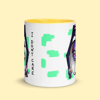 I Don't Care Alien Cubist Mug