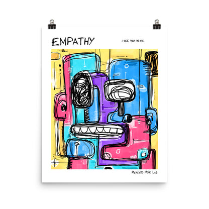 Empathy - Polaroid Sketch Poster